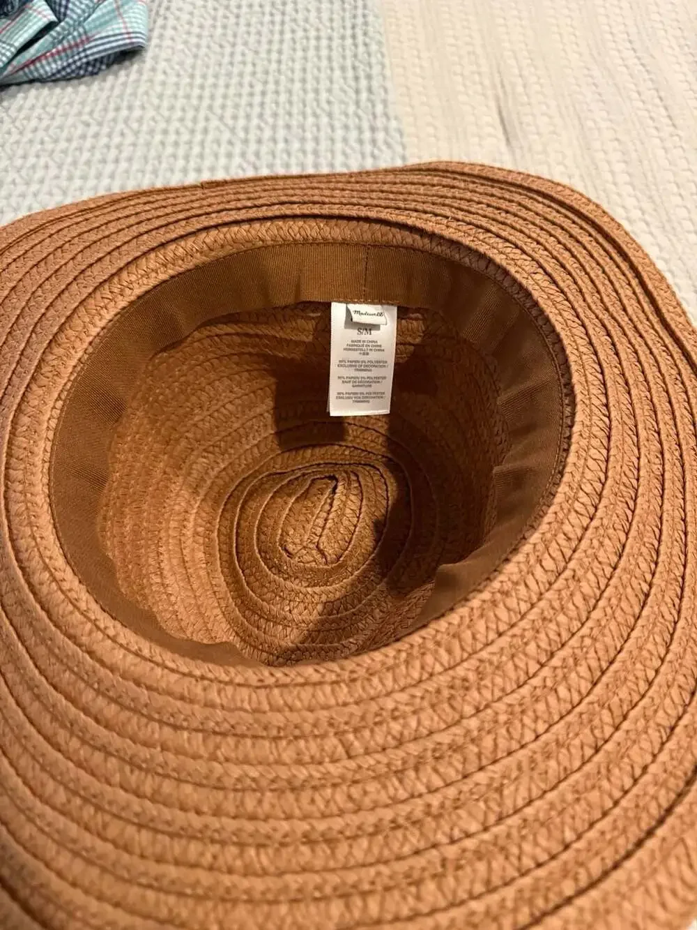 Madewell Packable Braided Straw Hat with Ribbon Band - Picture 4 of 7
